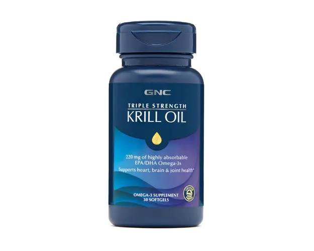 GNC Ulei de Krill, 30 capsule