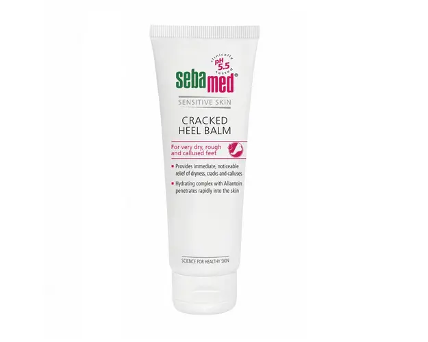 Sebamed Sensitive Skin, Balsam dermatologic pentru calcaie, 75ml