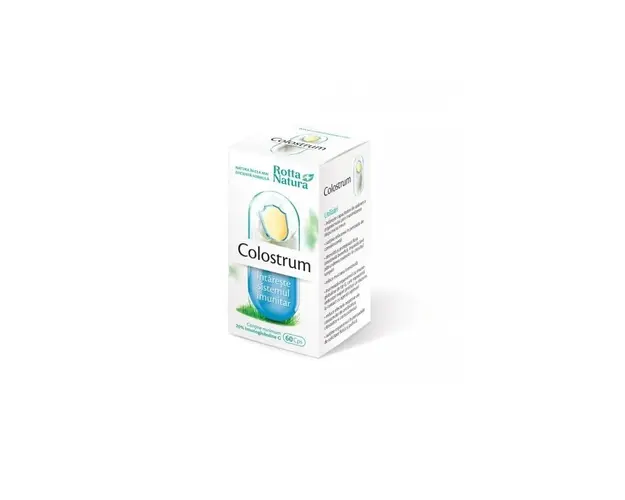 Colostrum, 60 capsule, Rotta Natura
