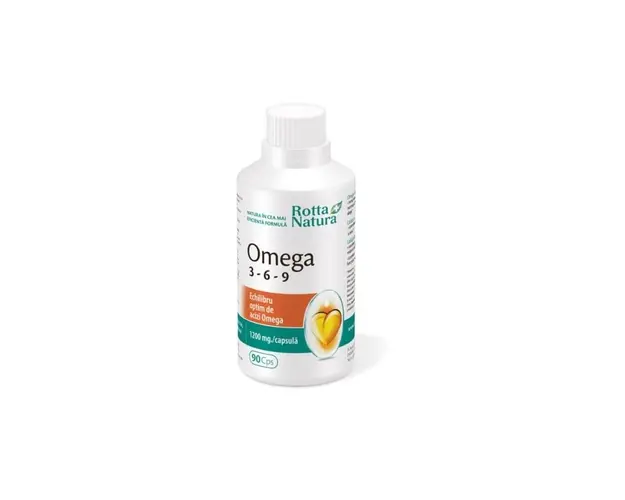 Omega 3 - 6 - 9, 90 capsule, Rotta Natura