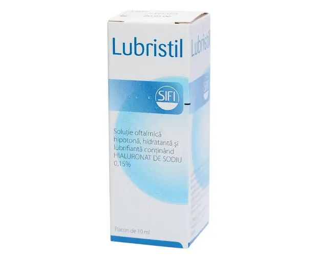 Lubristil 0,15 % x 10 ml sol. oft.