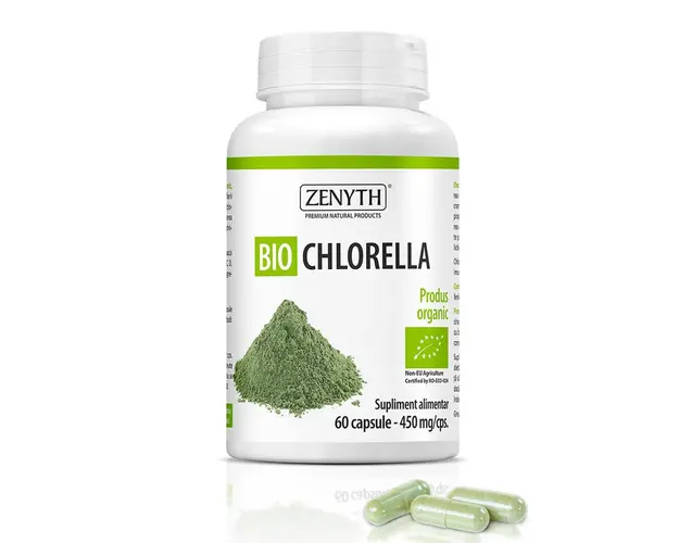 Bio Chlorella 450 mg, 60 capsule, Zenyth