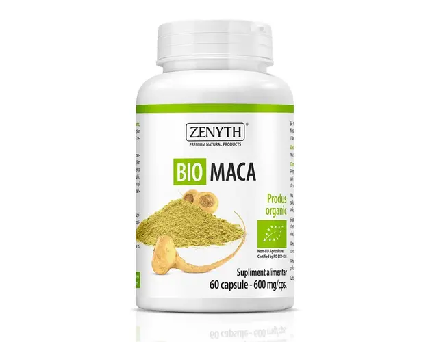 Bio Maca 600 mg, 60 capsule, Zenyth