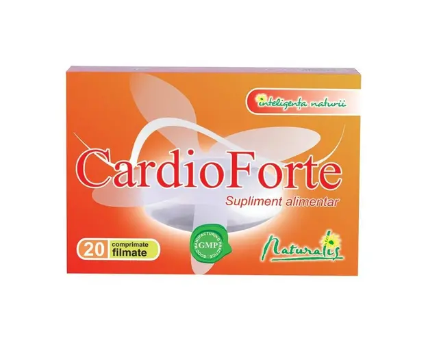 Naturalis Cardioforte, 20 comprimate