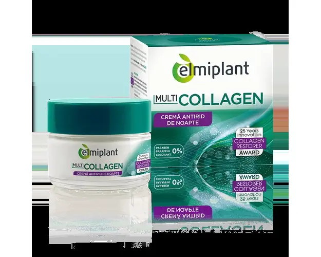 Elmiplant Multi Collagen Crema Noapte, 50 ml