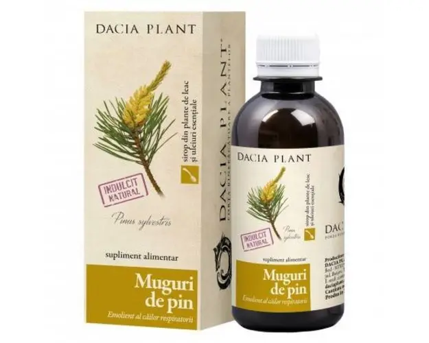 Dacia Plant Muguri de pin sirop, 200 ml