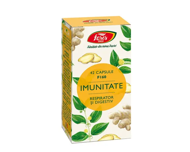 Imunitate, Respirator si Digestiv, 42 caps, FARES