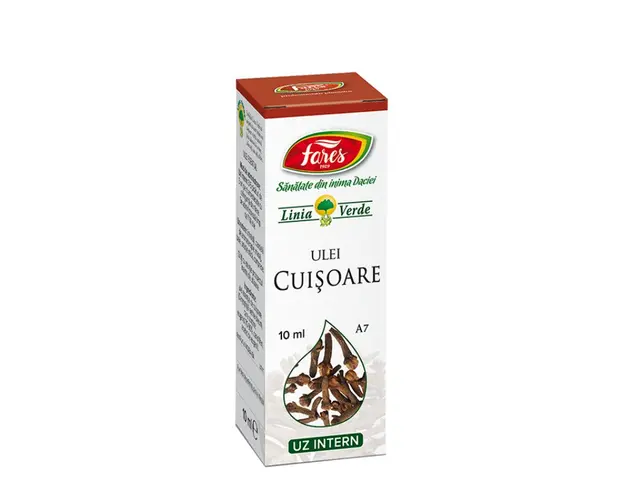 Ulei esential de cuisoare, 10 ml, FARES
