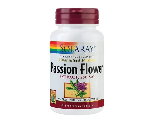 Secom Passion Flower (Floarea-pasiunii), 30 capsule vegetale