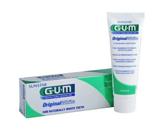 Gum Pasta de dinti Gum Original White, 75 ml