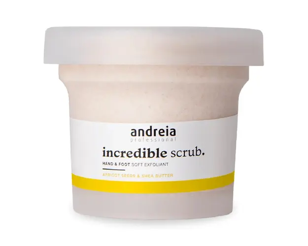 Exfoliant pentru maini si picioare Incredible Scrub, 200 ml, Andreia Professional