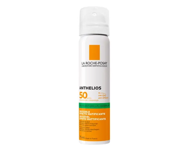 Spray cu efect matifiant pentru fata SPF50+ Anthelios, 75ml, La Roche-Posay