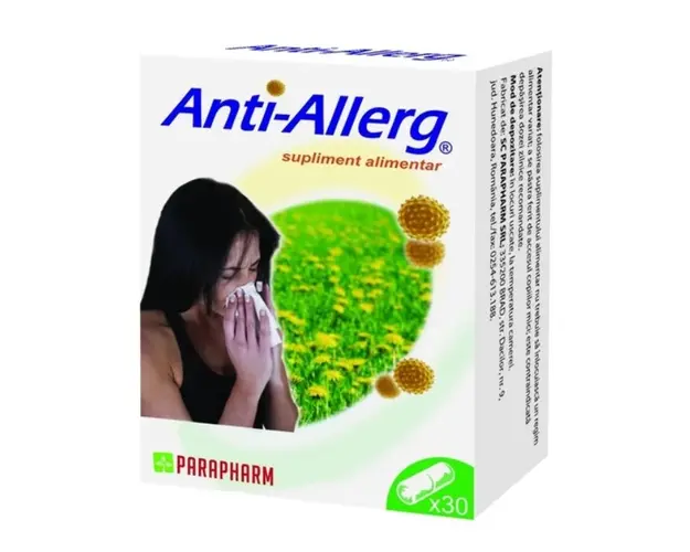 Anti-Allerg, 30 capsule, Parapharm