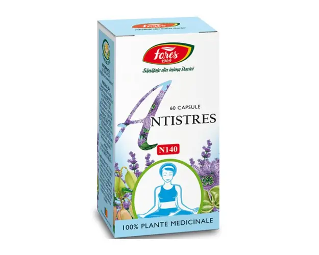 Antistres N140, 60 capsule, Fares