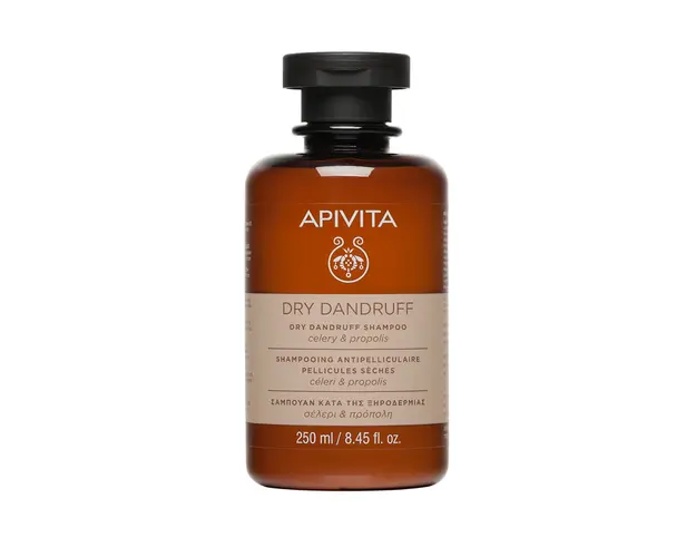 Sampon impotriva matretii uscate, 250 ml, Apivita