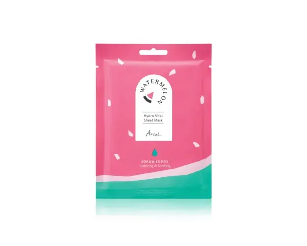 Masca servetel 7 Days, Watermelon Hydro Glow, 23ml, Ariul
