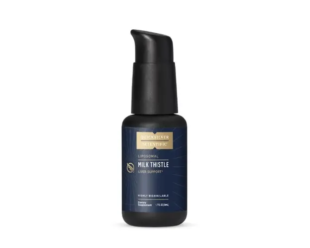 Armurariu Nano-Emulsie Lipozomala Milk Thistle, 50ml, Quicksilver Scientific
