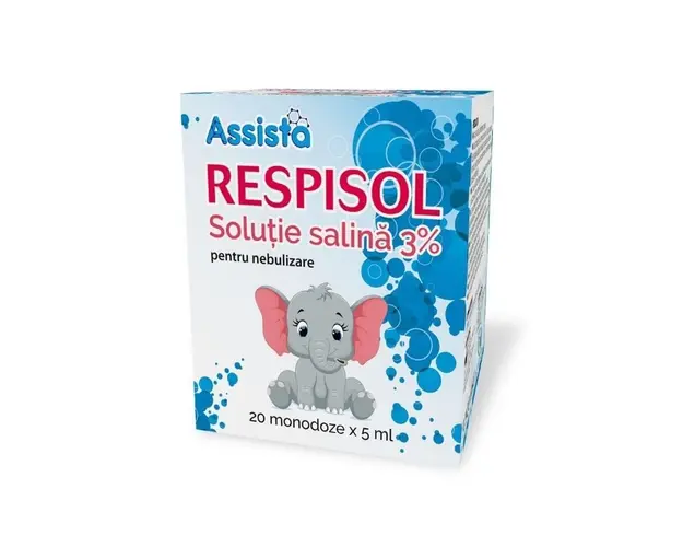 Assista Respisol Solutie salina 3% x 20 unidoze x 5 ml