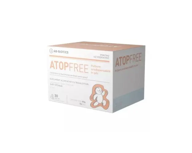 Atopfree pulbere orodispersabila, 30 plicuri, Ab-Biotics