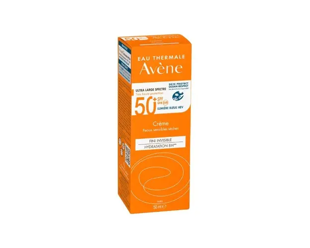 Crema de fata cu protectie solara SPF 50+ TRIASORB, 50ml, Avene