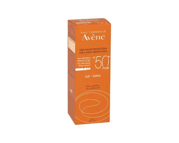 Lapte protector adulti pentru piele sensibila SPF50+, 100 ml, Avene