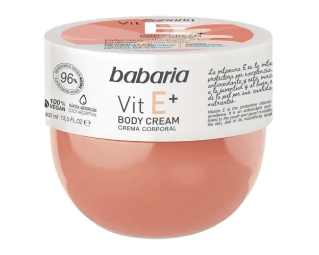 Crema de corp cu vitamina E, 400 ml, Babaria