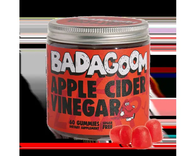 Apple Cider Vinegar, 60 jeleuri gumate, Badagoom