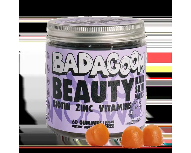 Beauty Hair Skin Nails, 60 jeleuri gumate, Badagoom 