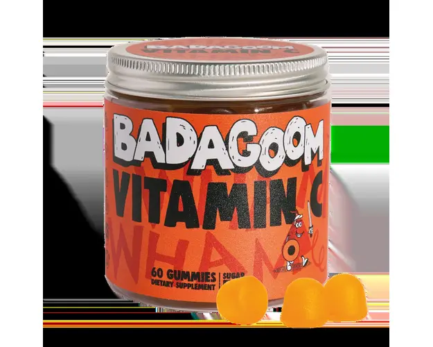 Vitamin C, 60 jeleuri gumate, Badagoom 