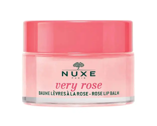 Balsam hidratant pentru buze Very Rose, 15 g, Nuxe