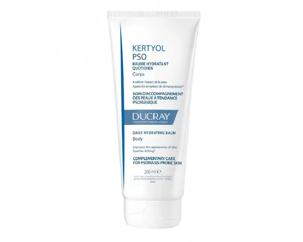 Balsam hidratant pentru piele cu scoame uscate si ingrosate Kertyol PSO, 200 ml, Ducray