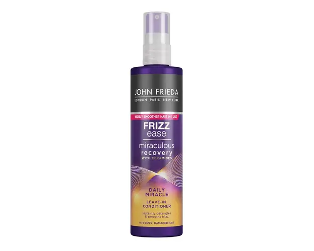Balsam leave-in cu ceramide Frizz Ease Miraculous Recovery, 250 ml, John Frieda