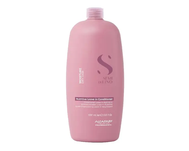Balsam de hidratare fara clatire Semi di Lino Moisture Nutritiv Leave-in Conditioner, 1000 ml, Alfaparf 