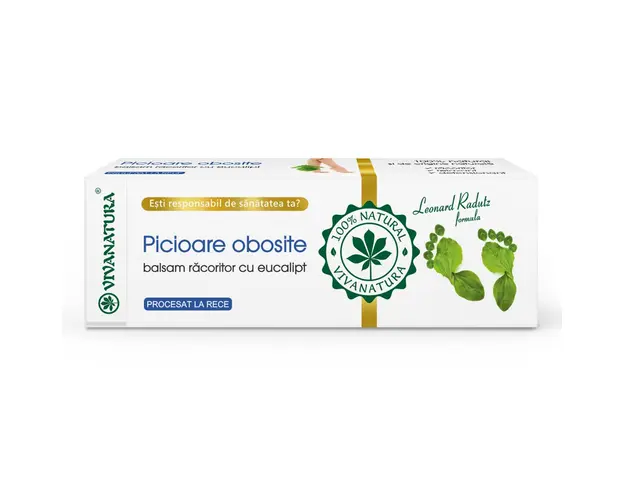 Balsam pentru picioare obosite, 75 ml, VivaNatura