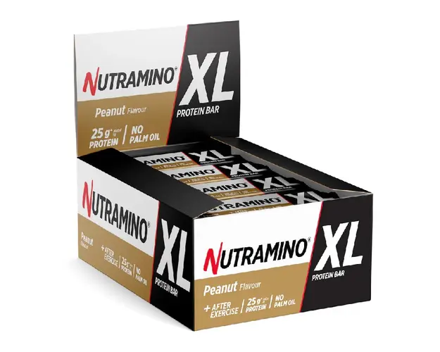 Batoane proteice XL Alune, 16 bucati, Nutramino 