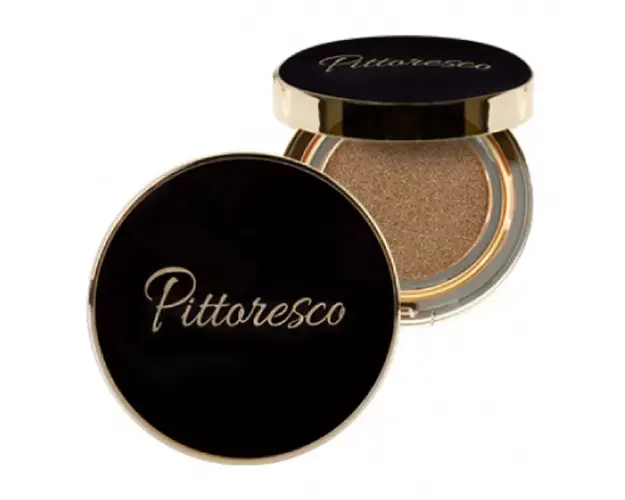BB Cream compact cu SPF45 Cushion, Nuanta 23, Natural Beige, 2*14g, Pittoresco