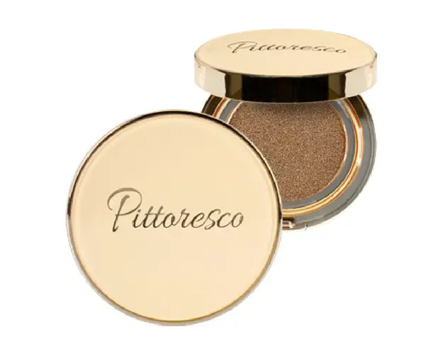 BB Cream compact cu SPF45 Cushion, Nuanta 21, Light Beige, 2*14g, Pittoresco