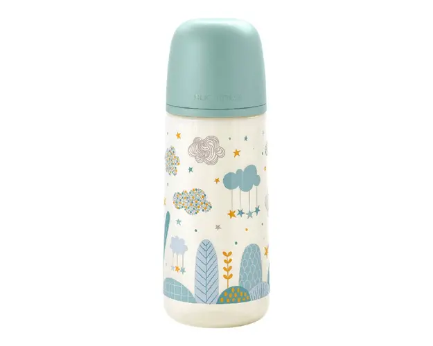Biberon tetina fiziologica SX Pro Dreams, debit dens, aqua, 360ml, Suavinex