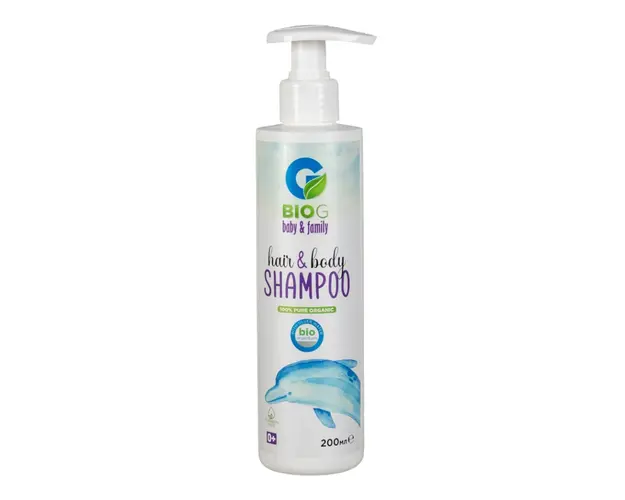 Sampon si gel de dus organic BABY, 200 ml, BIO G