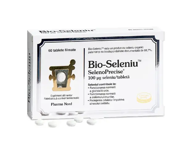 Bio-Seleniu SelenoPrecise, 60 tablete, Pharma Nord