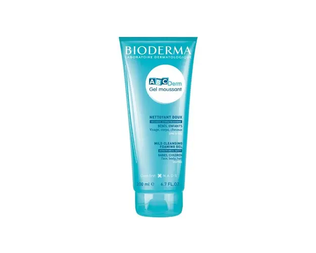 Gel spumant ABCDerm, 200 ml, Bioderma