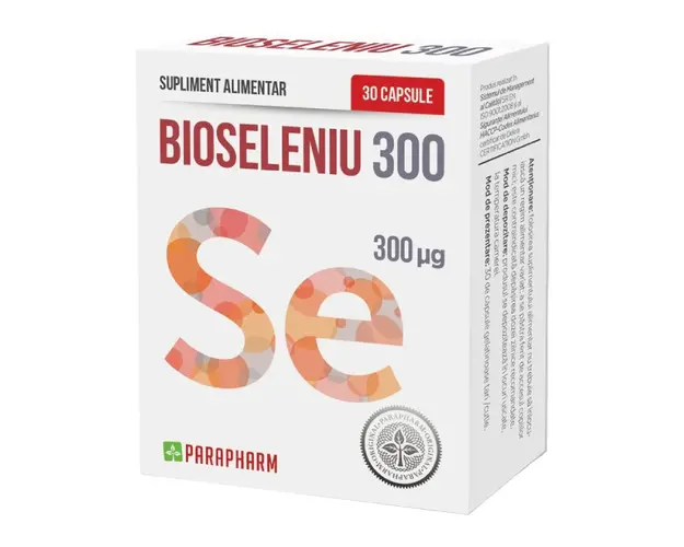 Bioseleniu 300, 30 capsule, Parapharm