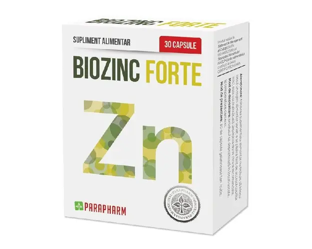 Biozinc Forte, 30 capsule, ParaPharm