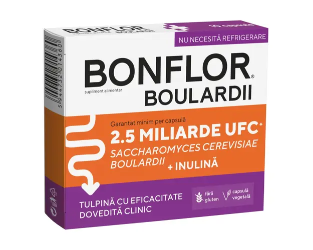 Bonflor Boulardii, 10 capsule, Fiterman