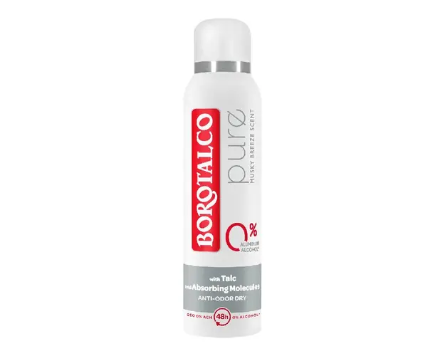 Borotalco Pure Deo Spray x 150ml
