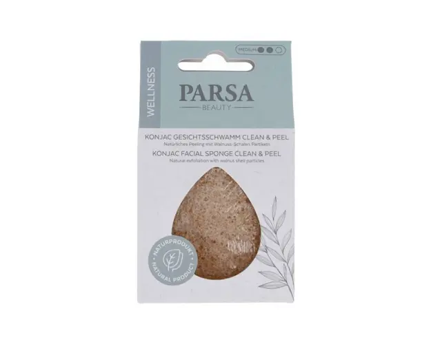 Burete fata Konjac curatare si exfoliere, 1 bucata, Parsa 