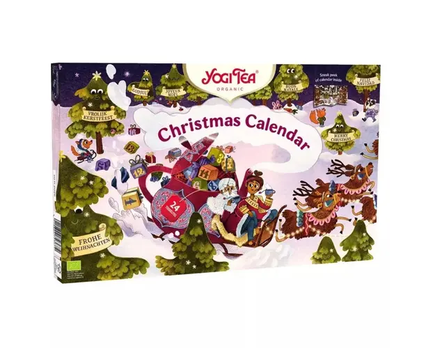 Ceai bio, Calendar de Craciun, 24 plicuri, Yogi Tea