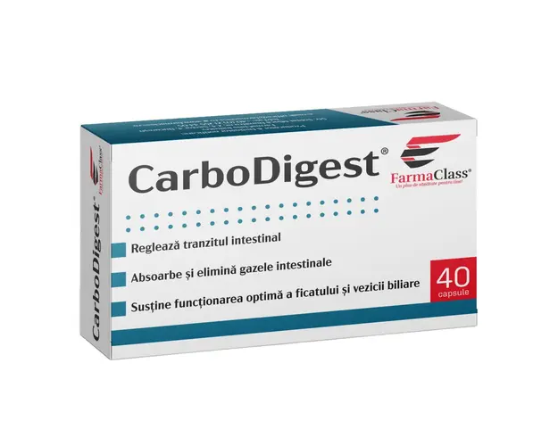 Carbodigest, 40 capsule, probleme digestive