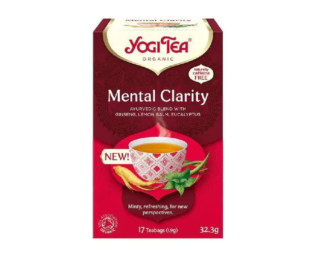 Ceai Bio Mental Clarity, 17 plicuri, Yogi Tea