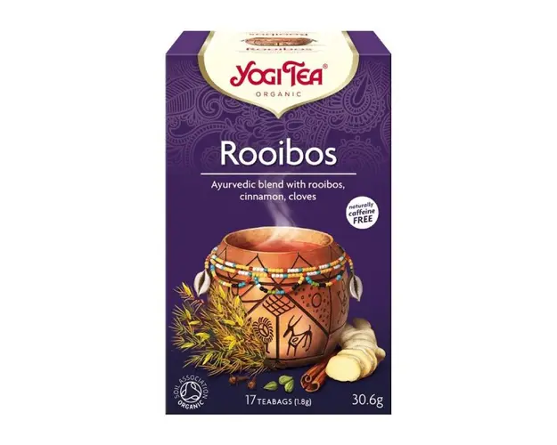 Ceai Bio Rooibos, 17 plicuri, Yogi Tea